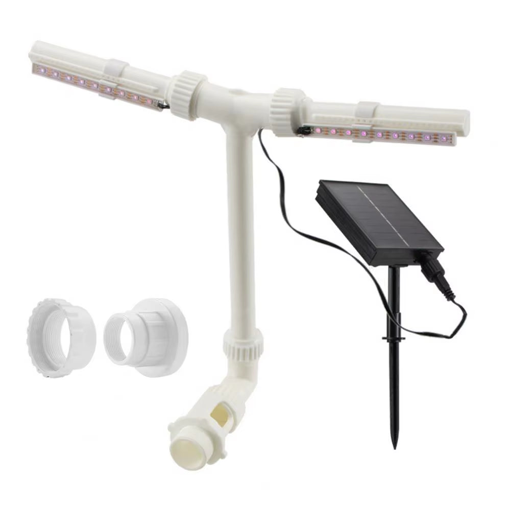 Dual Spray Adjustable Pool Fountain with Remote Control for Inground and Above Ground Pools