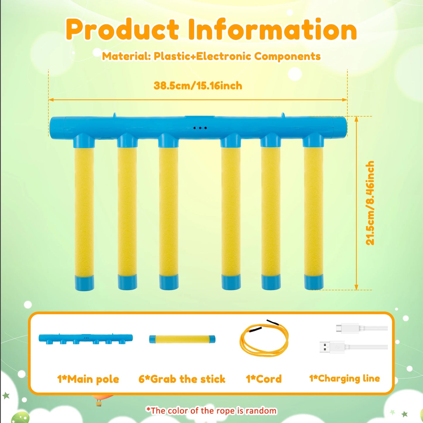 Exciting Challenge Falling Sticks Game - Enhance Hand-Eye Coordination with Fun Interactive Toy for Kids and Parents