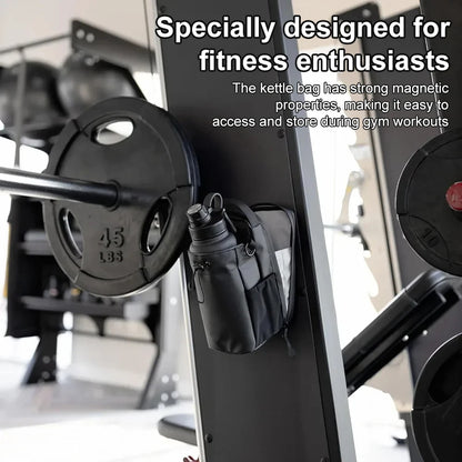 Elevate Your Workout with the Stylish Large Capacity Magnetic Gym Bag - Perfect for Hydration and Organization!