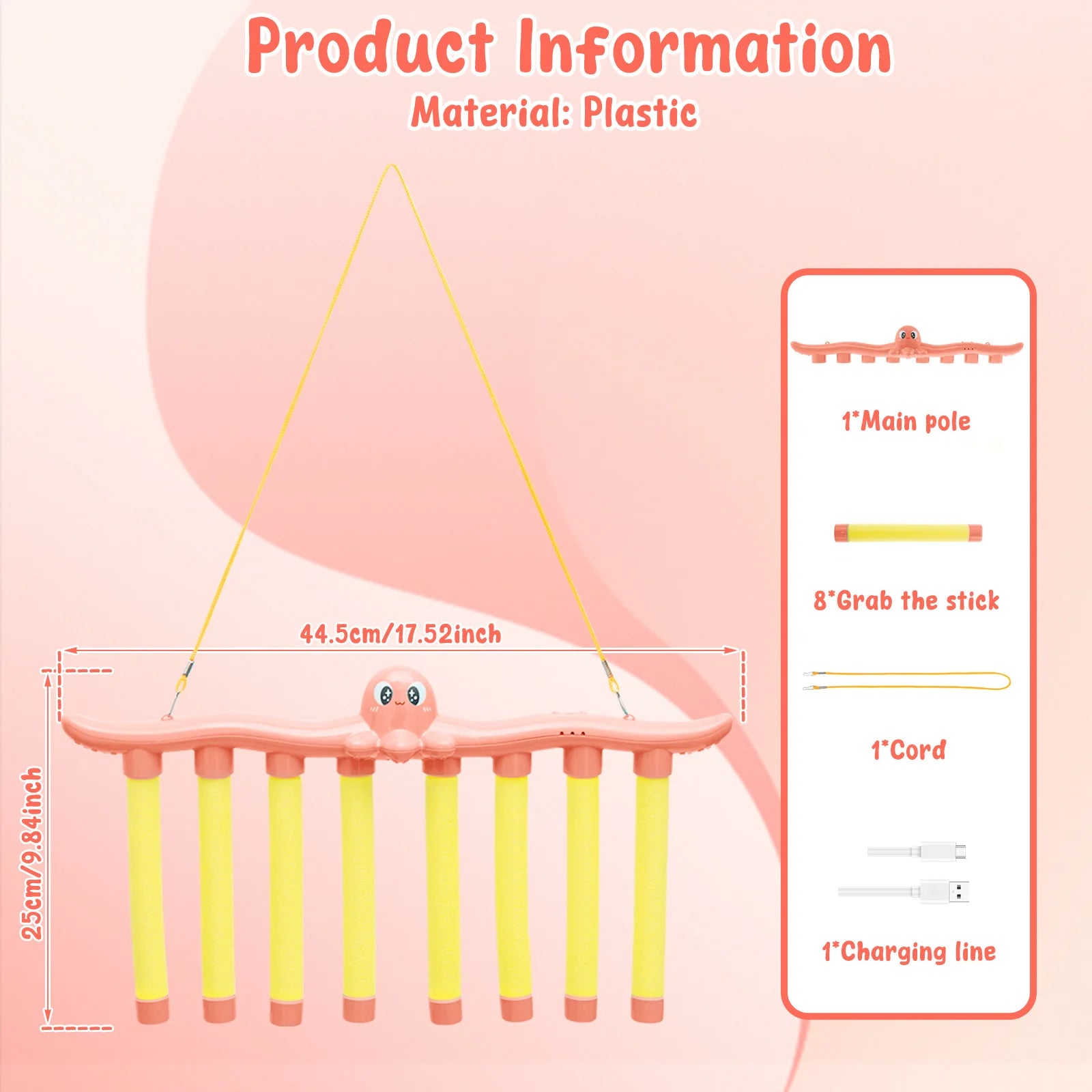 Exciting Challenge Falling Sticks Game - Enhance Hand-Eye Coordination with Fun Interactive Toy for Kids and Parents