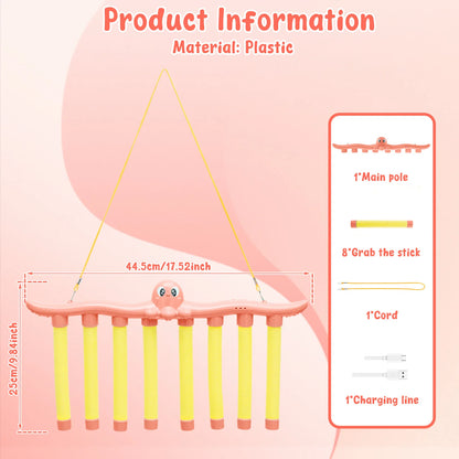 Exciting Challenge Falling Sticks Game - Enhance Hand-Eye Coordination with Fun Interactive Toy for Kids and Parents