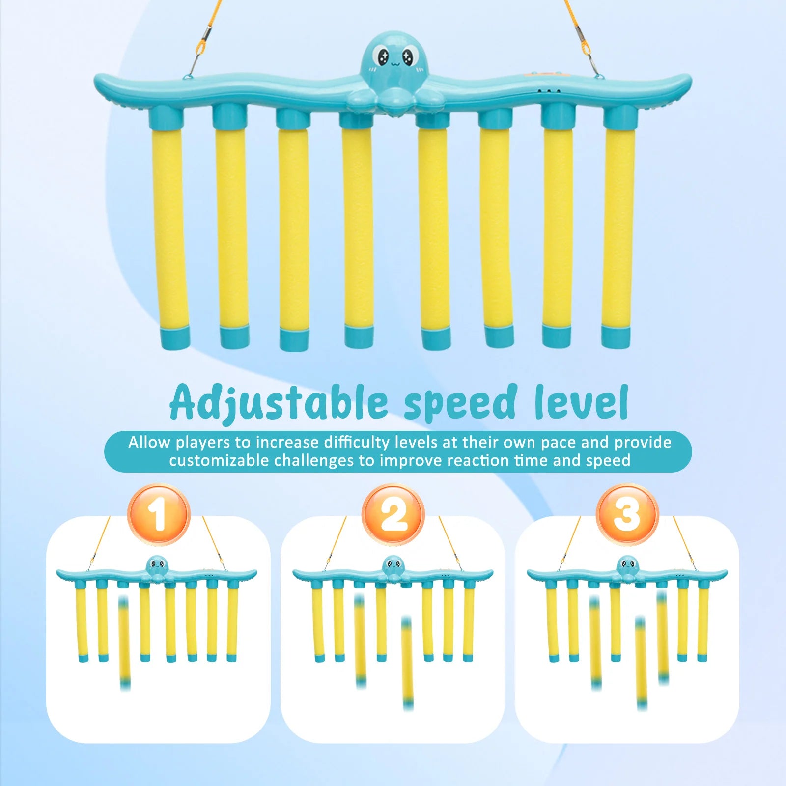 Exciting Challenge Falling Sticks Game - Enhance Hand-Eye Coordination with Fun Interactive Toy for Kids and Parents