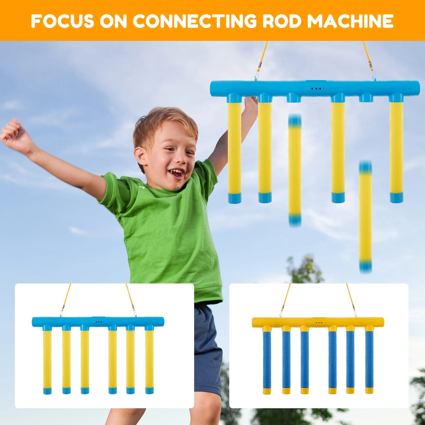 Exciting Challenge Falling Sticks Game - Enhance Hand-Eye Coordination with Fun Interactive Toy for Kids and Parents